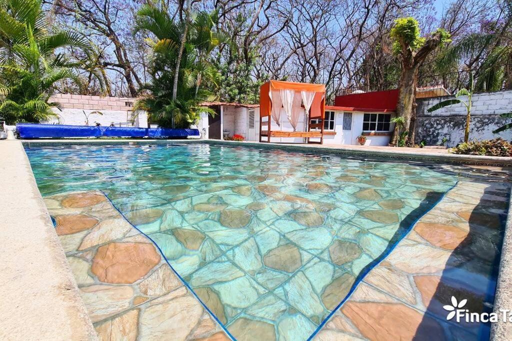 Finca Taino. Hermosa Casa Con Alberca Jiutepec Bagian luar foto