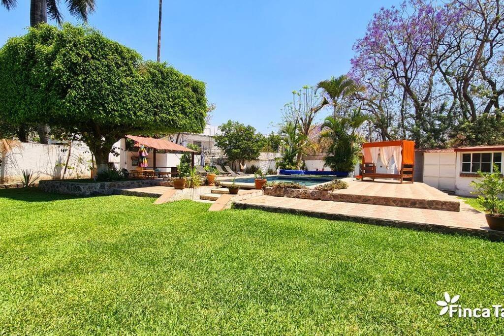 Finca Taino. Hermosa Casa Con Alberca Jiutepec Bagian luar foto